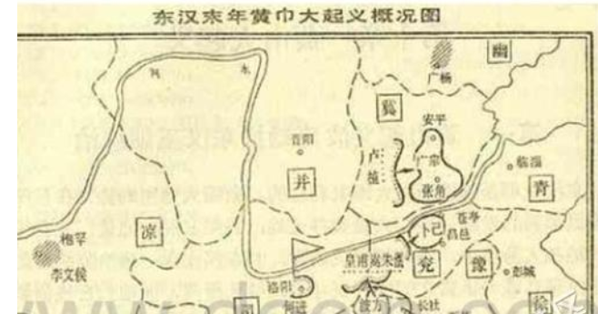 广宗之战战役图